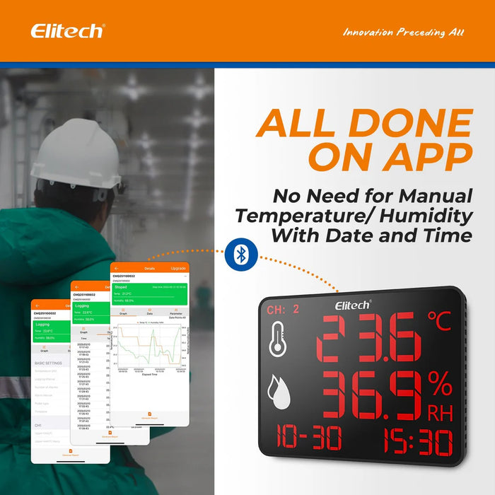 Elitech DR-230W THE WiFi Temperature & Humidity Data Logger (-40 to 85°C)
