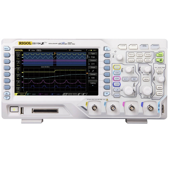 Rigol DS1104Z Plus 100MHz, 4 Channel Digital Oscilloscope