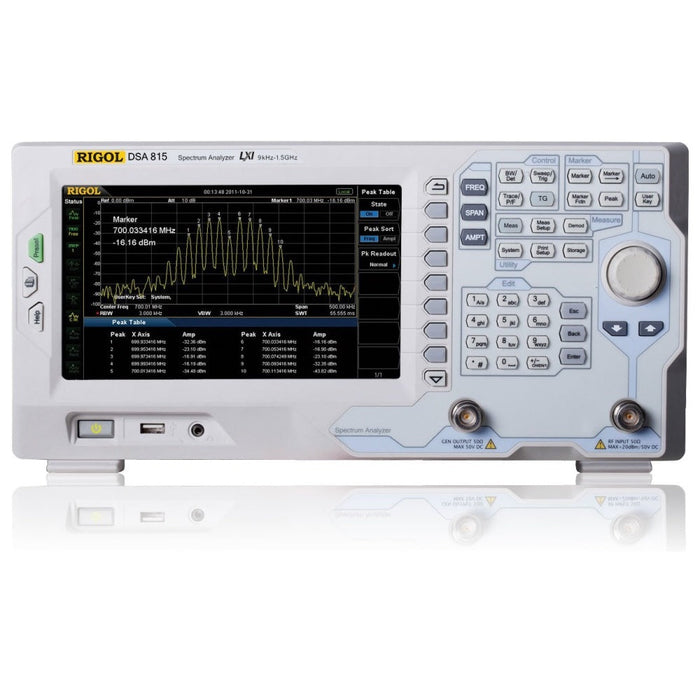 Rigol DSA815-TG 1.5GHz Tracking Generator Spectrum Analyzer