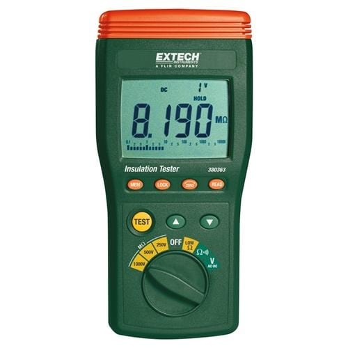 Extech 380363: Digital High Voltage Insulation Tester - Anaum - Test and Measurement