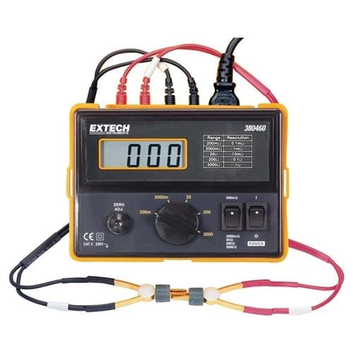 Extech 380462: Precision Milliohm Meter (220VAC) - Anaum - Test and Measurement