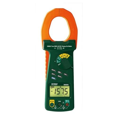 Extech 380926: 2000A True RMS AC/DC Clamp Meter - Anaum - Test and Measurement