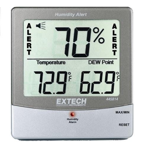 Extech 445814: Hygro-Thermometer Humidity Alert with Dew Point - Anaum - Test and Measurement