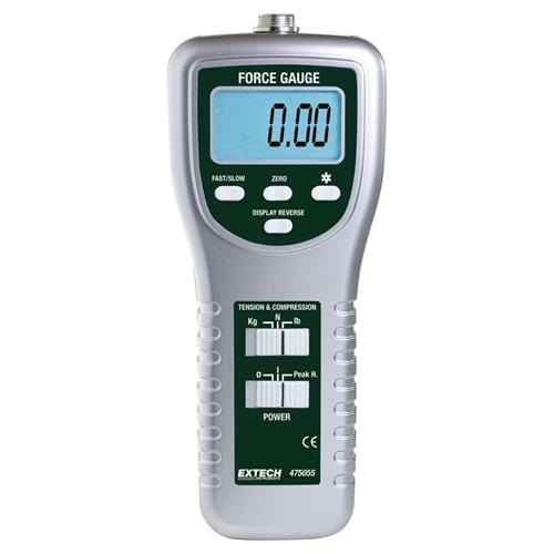 Extech 475055: High Capacity Force Gauge with PC Interface - Anaum - Test and Measurement