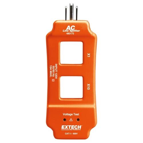 Extech 480172: AC Line Splitter - Anaum - Test and Measurement