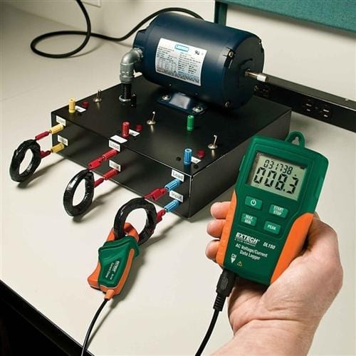 Extech DL160: Dual Input True RMS AC Voltage/Current Datalogger - Anaum - Test and Measurement