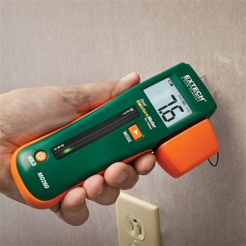 Extech MO260: Combination Pin/Pinless Moisture Meter