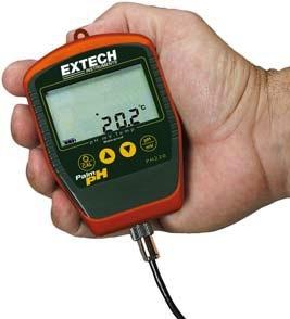 Extech PH220-C: Waterproof Palm pH Meter with Temperature