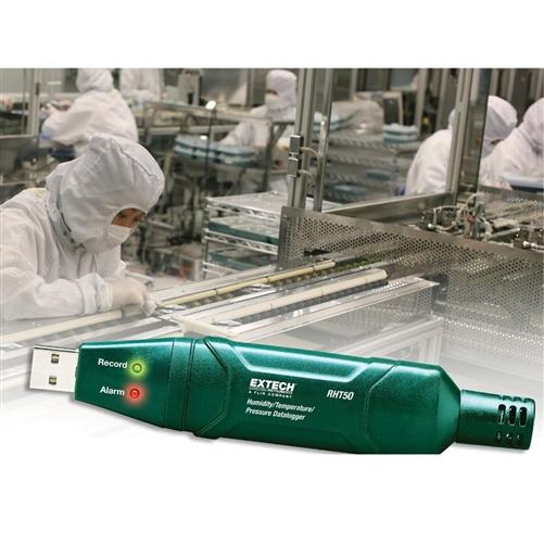 Extech Rht35 Extech RHT50 Humidity/Temperature/Pressure Datalogger
