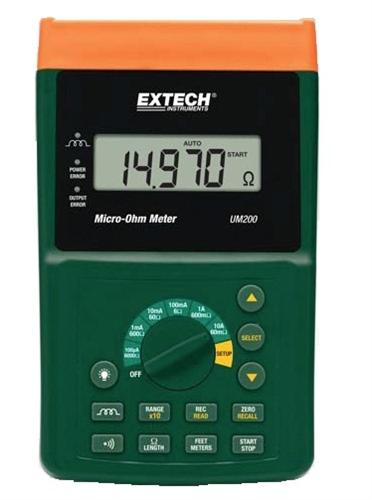 Extech UM200 High Resolution Micro-Ohm Meter