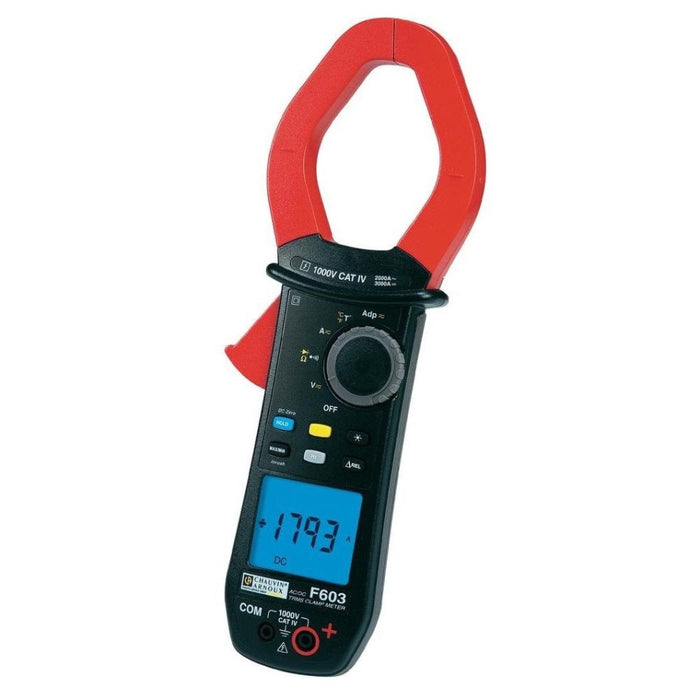 Chauvin Arnoux F603 True RMS AC/DC Clamp Meter