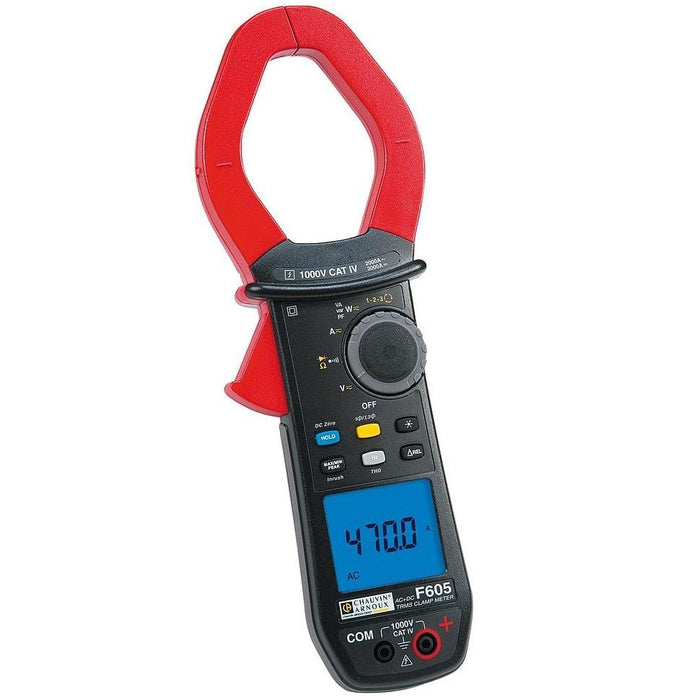 Chauvin Arnoux F605 True RMS AC/DC digital clamp meter