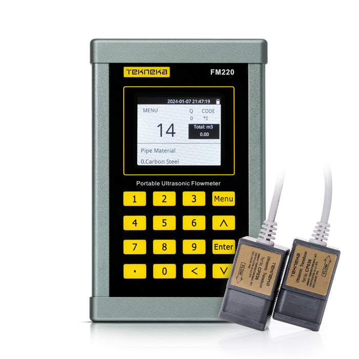 Tekneka FM220 Ultrasonic Flow Meter