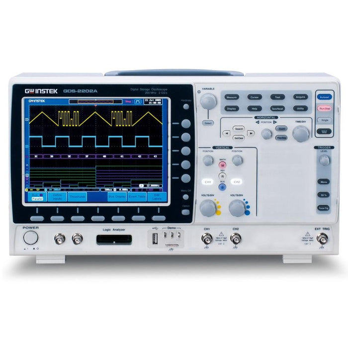 GW Instek GDS-2102A Digital Storage Oscilloscope, 100MHz, 2 Channel