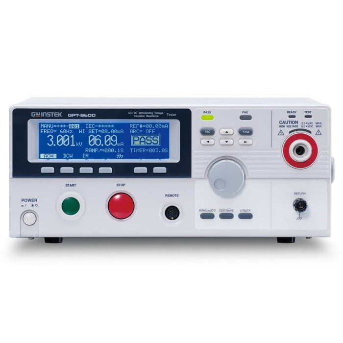 GW Instek GPT-9601 Electrical Safety Tester