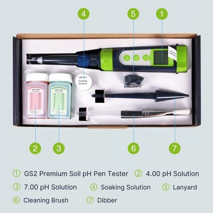 Apera GS2 Soil Spear pH Pen Tester (Gen II)