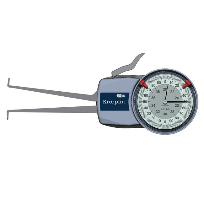 Kroeplin H220 Mechanical Internal Measuring Gauge, Range 20-40mm