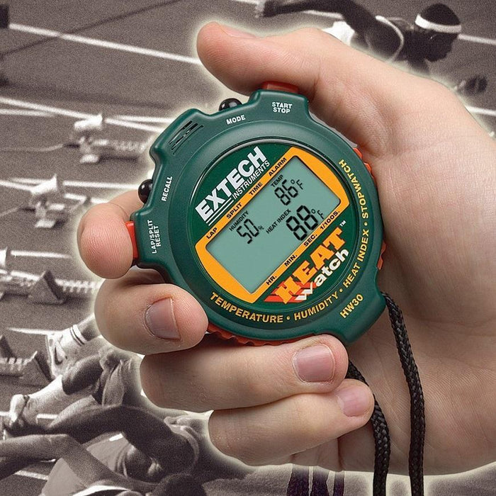 Extech HW30: HeatWatch Humidity/Temperature Stopwatch