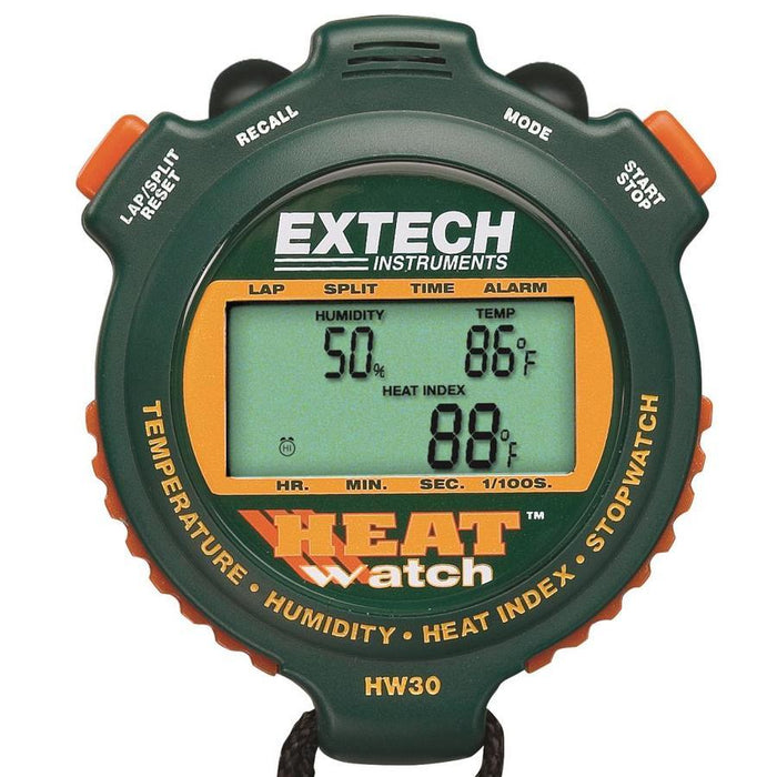 Extech HW30: HeatWatch Humidity/Temperature Stopwatch