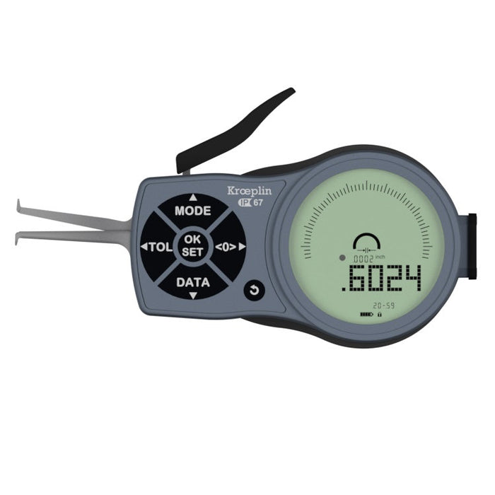 Kroeplin L105 Electronic Internal Measuring Gauge, Range 0.20-0.59inch