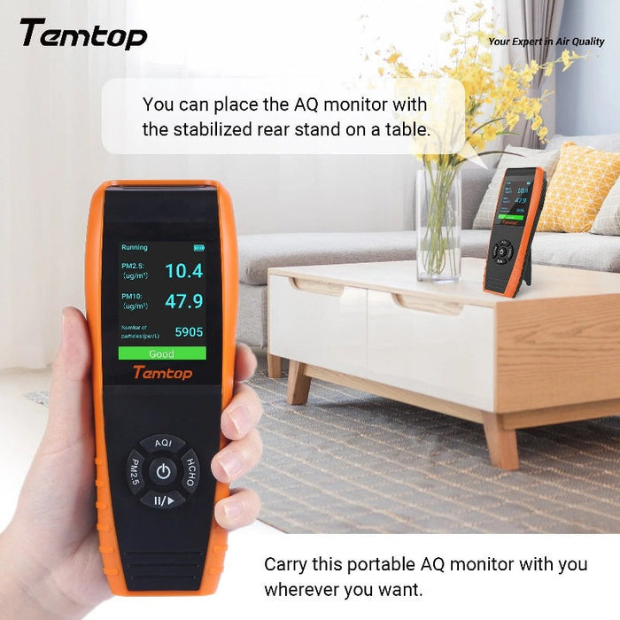 Temtop LKC-1000S+ 2nd AQI Professional Monitor