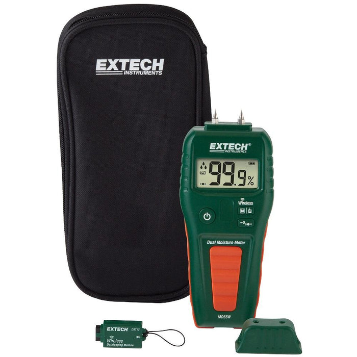 Extech MO55W : Wireless Datalogging Pin/Pinless Moisture Meter