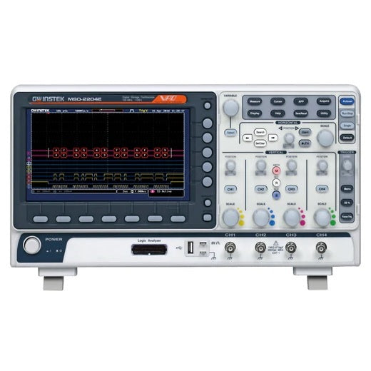 GW Instek MSO-2204E 200MHz, 4-Channel Mixed Signal Oscilloscope