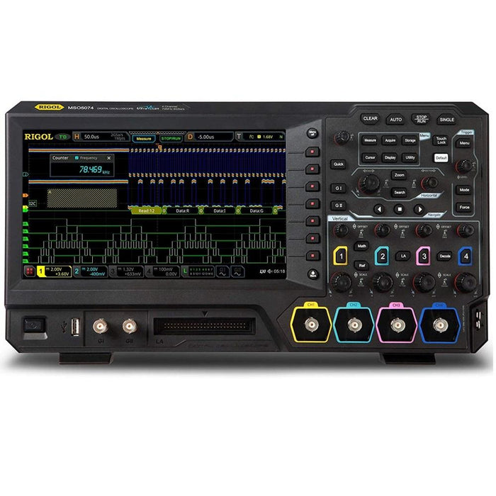 Rigol MSO5074: 70MHz, 4 Channel Digital Oscilloscope