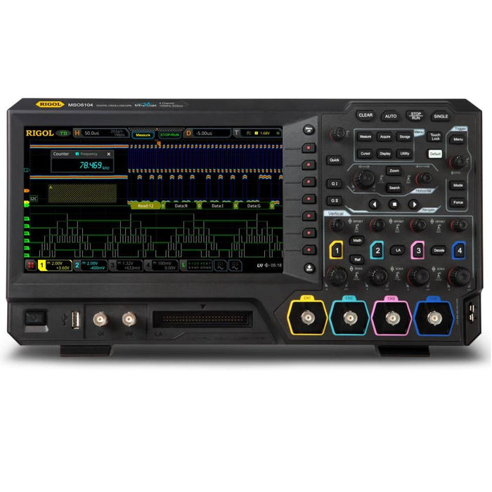 Rigol MSO5104: 100MHz, 4 Channel Digital Oscilloscope