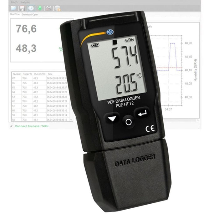 PCE-HT 72 Thermo-Hygrometer Datalogger