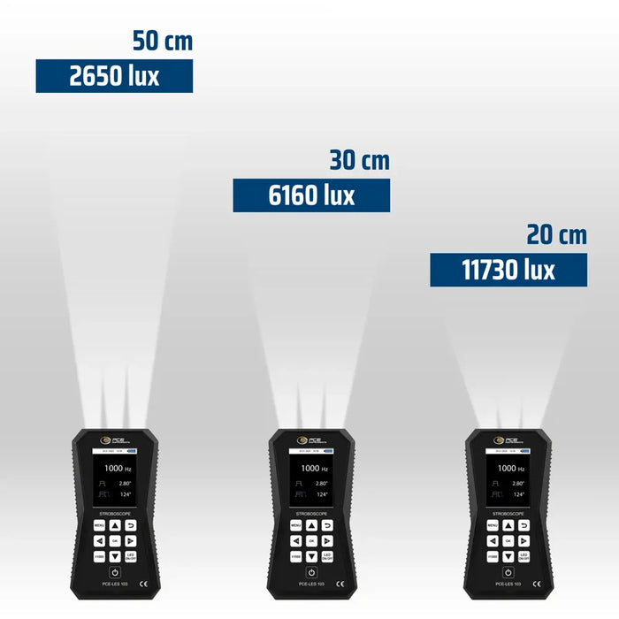 PCE-LES 103 High Accuracy LED Stroboscope