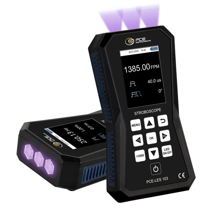 PCE-LES 103UV-385 UVA LED Stroboscope