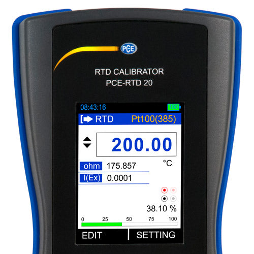 PCE-RTD 20 RTD Calibrator