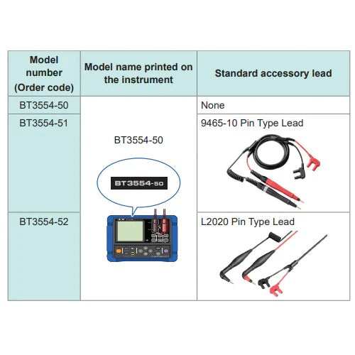 Hioki BT3554-51 Battery Tester