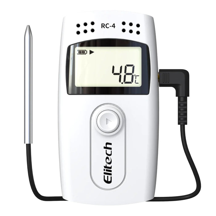 Elitech RC-4 Temperature Data Logger, Range -40 to 85°C