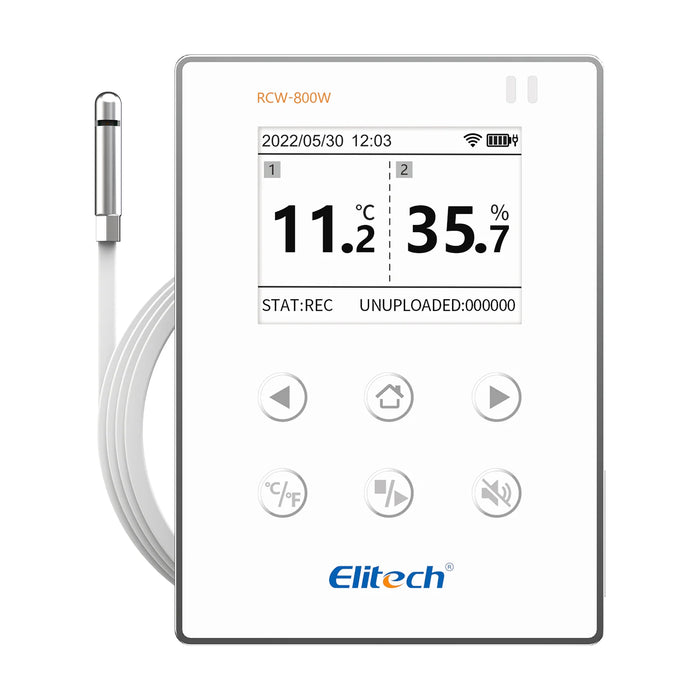 Elitech RCW-800W-THE Temperature and Humidity Data Logger