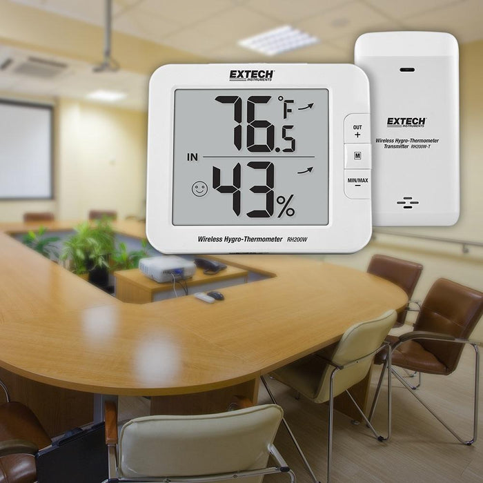 Extech RH200W: Multi-Channel Wireless Hygro-Thermometer