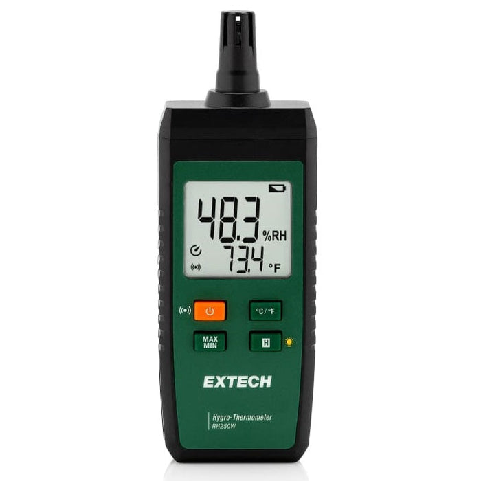 Extech RH250W Hygro-Thermometer with Connectivity to ExView App