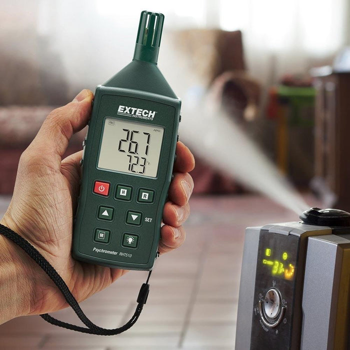 Extech RHT510: Hygro-Thermometer Psychrometer