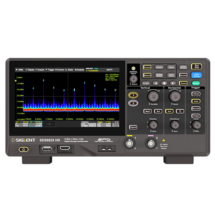 Siglent SDS812X HD Digital Storage Oscilloscope (100MHz)