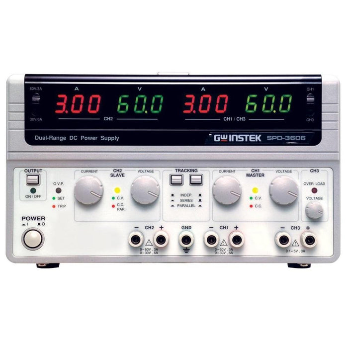 GW Instek SPD-3606 : Dual Range DC Power Supply