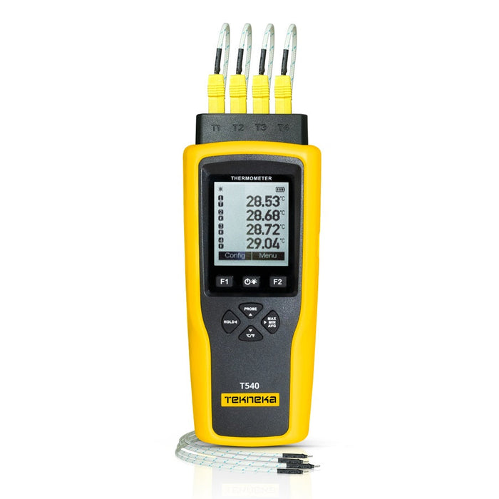 Tekneka T540 Four Channel Thermometer Data Logger