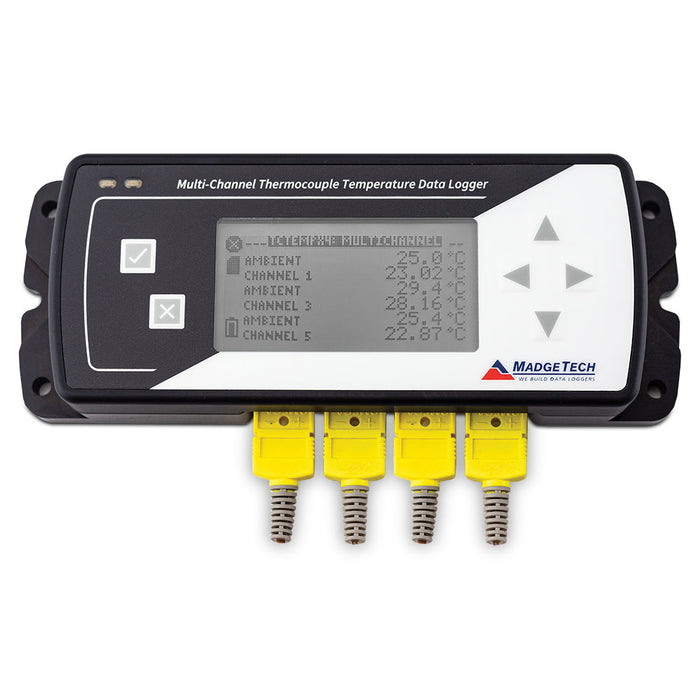 MadgeTech TCTempX4LCD Four Channel Temperature Datalogger