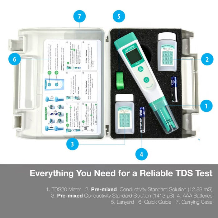 Apera TDS20 Value Pocket TDS Tester Kit