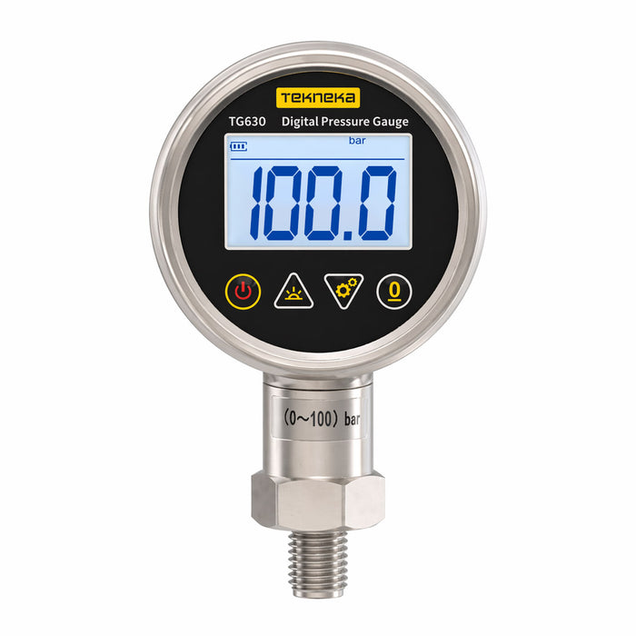 Tekneka TG630-GP100 Digital Pressure Gauge (100bar/1450psi)