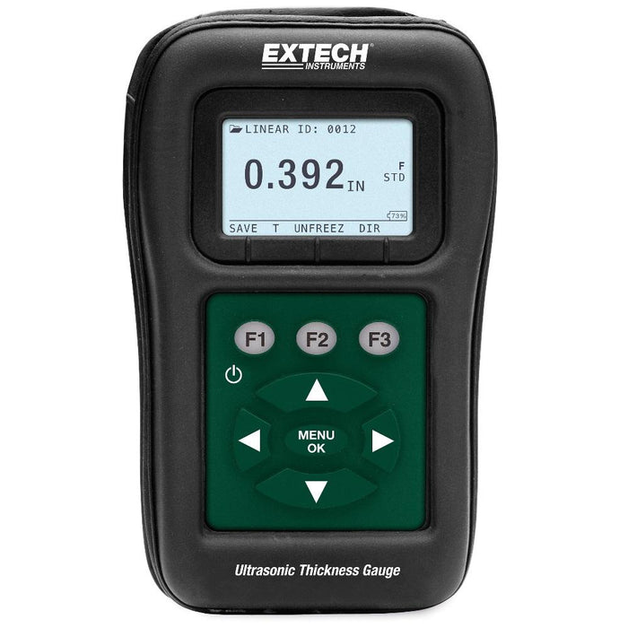 Extech TKG250: Digital Ultrasonic Thickness Gauge / Datalogger