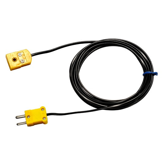 Tekneka TPA-25 Type-K Extension Temperature Probe, 3 Meters