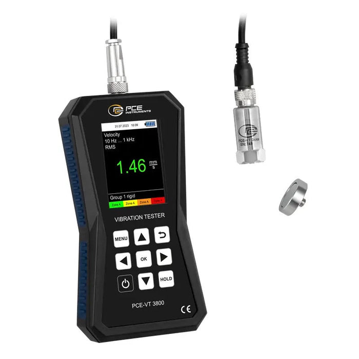 PCE-VT 3800 Vibration Meter/Data Logger