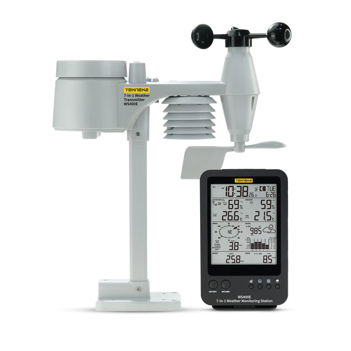 Tekneka WS400E 7-in-1 Weather Monitoring Station