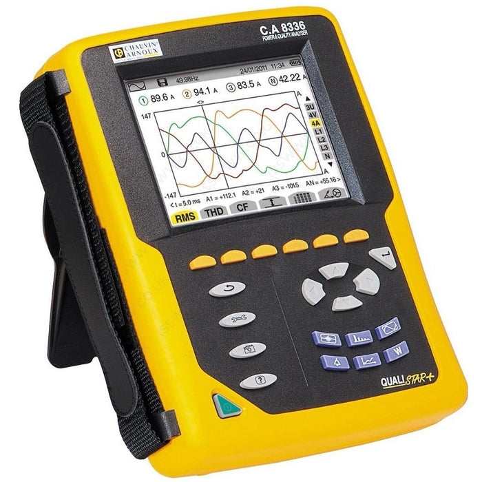 Chauvin Arnoux CA8336 : Power Quality Analyser - Anaum - Test and Measurement